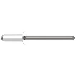 Gesipa 1454078 slepý nýt (Ø x d) 3 mm x 6 mm ocel hliník 500 ks