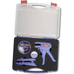 WEICON TOOLS 10039670 krimpovací sada dutiny na kabely, 0.5 do 6 mm², vč. odizolovacích kleští, vč. sortimentu dutin na kabely , 402dílná