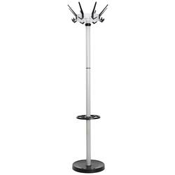 Maul stojanový věšák 9408095 MAULcaligo Počet háků: 32 (Ø x v) 46 cm x 175.2 cm ocel stříbrná, černá 1 ks