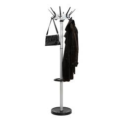 Maul stojanový věšák 9408095 MAULcaligo Počet háků: 32 (Ø x v) 46 cm x 175.2 cm ocel stříbrná, černá 1 ks