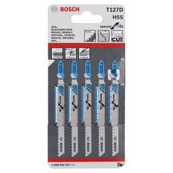 Bosch Accessories 2608631017 Sada listů do přímočaré pily T 127 D, Special for Alu, 5 ks 5 ks