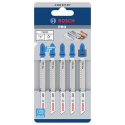 Bosch Accessories 2608631017 Sada listů do přímočaré pily T 127 D, Special for Alu, 5 ks 5 ks