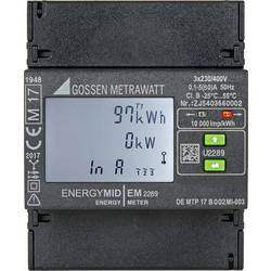 Gossen Metrawatt EM2289 TCP/IP / BACnet U2289-V027 třífázový elektroměr digitální Úředně schválený: Ano 1 ks