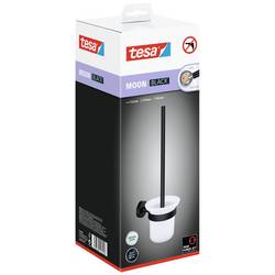 tesa MOON BLACK souprava kartáč na WC lepidlo kov