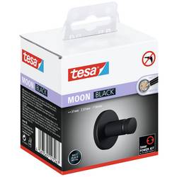 tesa MOON BLACK háček na ručník lepidlo kov