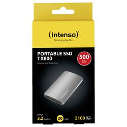 Intenso 500, externí SSD disk, USB-C® USB 3.2 (Gen 2x2), antracitová