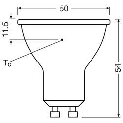 OSRAM HOMELIGHTING 4099854267765 LED reflektor Energetická třída (EEK2021) A (A - G) GU10 2.5 W teplá bílá (Ø x v) 50.00 mm x 50.00 mm 1 ks