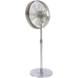 Lucci AIR Breeze stojanový ventilátor 50 W (Ø x v) 46 cm x 1500 mm chrom natáčecí