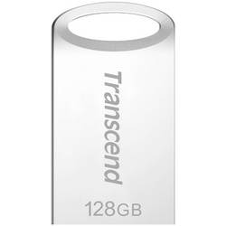 Transcend JetFlash® 710S USB flash disk 128 GB stříbrná TS128GJF710S USB 3.2 (Gen 1x1)