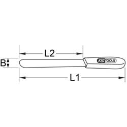 KS Tools 9639515 špachtle (d x š) 260 mm x 25 mm
