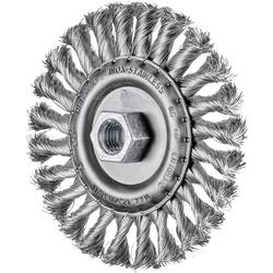 PFERD TOOLS Kulatý kartáč Zopft RBG Ø 115 x 12 mm M14, nerezový drát Ø 0,35 pro úhlové brusky POS RBG 11512/M14 INOX 0,35 43312004 1 ks