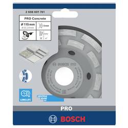 Bosch Accessories 2608601761 Hrncový kotouč Expert for Concrete s dlouhou životností 2608601761 11.5 cm 1 ks