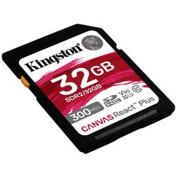 Kingston Canvas React Plus paměťová karta SD 32 GB Class 10 UHS-II