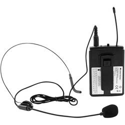 headset sada bezdrátového mikrofonu Omnitronic WAMS-65BT Druh přenosu:bezdrátový