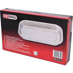 KS Tools 800.0151 Magnetický talíř z nerezové oceli, 140 x 240 mm
