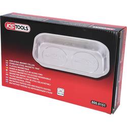 KS Tools 800.0151 Magnetický talíř z nerezové oceli, 140 x 240 mm