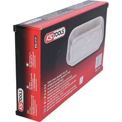KS Tools 800.0151 Magnetický talíř z nerezové oceli, 140 x 240 mm
