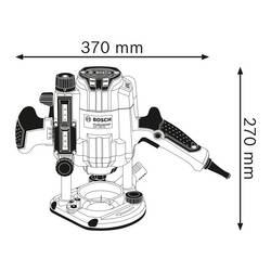 Bosch Professional GOF 1250 CE vrchní frézka , kufřík, 1250 W, 0601626001