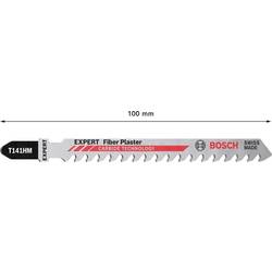 Bosch Accessories 2608901710 EXPERT ‘FIBER PLASTER’ T141 HM LISTY 2 ks