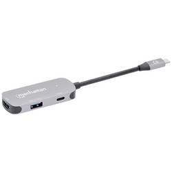 Manhattan USB-C® dokovací stanice USB-C auf HDMI 3-in-1 Docking-Konverter Vhodné pro značky (dokovací stanice pro notebook): univerzální napájení USB-C®