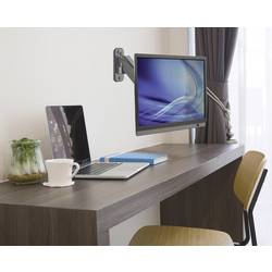 Manhattan 461603 držák na zeď pro monitor 43,2 cm (17) - 81,3 cm (32) otočný, nastavitelná výška, naklápěcí, nakláněcí, otočný