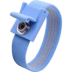 Quadrios ESD náramek modrá tlačítko 10 mm