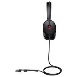 Yealink UH48 SE Dual Teams USB-C Headset otevřená (On Ear) kabelová stereo černá Potlačení hluku Tlačítko Microsoft Teams telefon