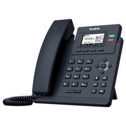 Yealink SIP-T31W systémový telefon, VoIP monochromní displej šedá