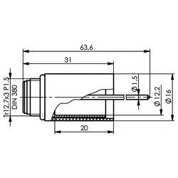 Telegärtner 100024939 100024939 PH elektrodová zásuvná hlava 1 ks Piece