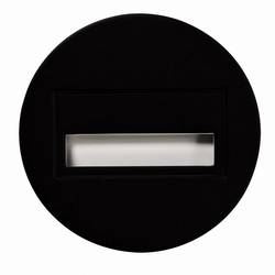 Zamel 13-211-62 Sona LED vestavné nástěnné svítidlo, LED, pevně vestavěné LED, 0.42 W, černá