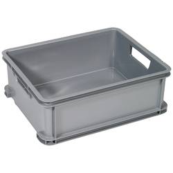 Curver 174214 Úložný box, Unibox Classic M, stohovatelné, (š x v x h) 430 x 160 x 350 mm, stříbrná, 1 ks