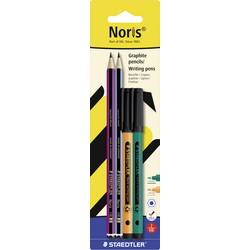 Staedtler Noris® 120 61 BK4-2 sada tužek Označení tvrdosti: 2B, HB, HB, H , 2H 4 ks