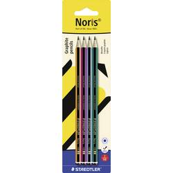 Staedtler Noris® 120 120-S BK4 sada tužek Označení tvrdosti: 2B, HB, HB, H , 2H 4 ks