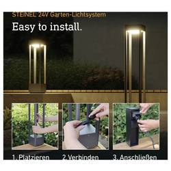 Steinel LED AUSSENLEUCHTE STELA C 24V 510 092405 venkovní stojací LED lampa 9.2 W Barvy světla (LED svítidlo): vícebarevný