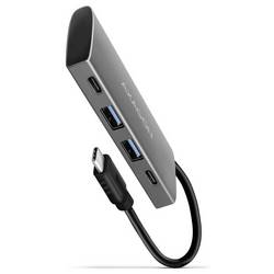 AXAGON HMC-4G2 USB Hub 4 porty USB-C® (s napájením), USB 3.2 (Gen 2) , USB-C™ (USB 3.2 Gen 2) USB 3.1 Gen2 10 GBit/s