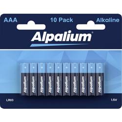 Alpalium mikrotužková baterie AAA alkalicko-manganová 1.5 V 10 ks