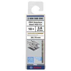 Bosch Accessories 2608588090 kovový spirálový vrták 3.6 mm 10 ks