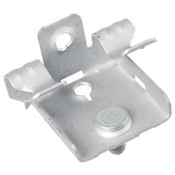 ABB E-Klips EH-38S Trägerklammer waagrecht nosná svorka 33 mm pružinová ocel 7TCA084030R1095 100 ks (d x š) 33 mm x 7.5 mm