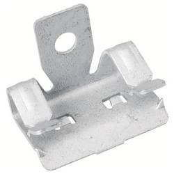 ABB E-Klips AH-814 Trägerklammer waagrecht nosná svorka ocel 7TCA084030R0457 100 ks (Ø x v) 6.5 mm x 26 mm