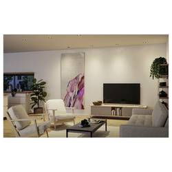 Paulmann 92418 Nova LED vestavné svítidlo, LED modul, GU10, 4.9 W, černá (matná)