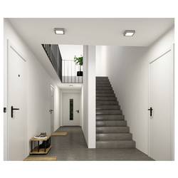 Paulmann Abia 71297 LED panel 9.5 W teplá bílá chrom (matný)
