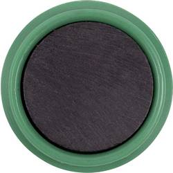 magnetoplan magnet Basic Serie (Ø) 32 mm kulatý zelená 10 ks 1863205