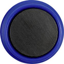 magnetoplan magnet Basic Serie (Ø) 32 mm kulatý modrá 10 ks 1863203