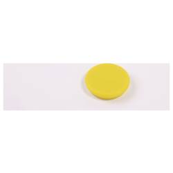 magnetoplan magnet Basic Serie (Ø) 32 mm kulatý žlutá 10 ks 1863202