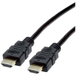 Roline HDMI kabel Zástrčka HDMI-A, Zástrčka HDMI-A 7.50 m černá 11.04.5935 standardní HDMI HDMI kabel