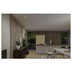Paulmann 94944 Viona LED vestavné svítidlo, 6 W, černá (matná), bílá (matná), chrom (matný)
