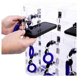 magnetoplan Smartphone Storage 1231651 skříň 180 x 530 x 425 x 425 akryl transparentní 1 ks Piece