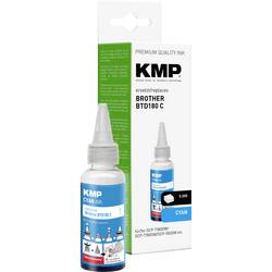 KMP Ink refill náhradní Brother BTD180C kompatibilní azurová 50 ml 1555,0003 1555,0003