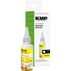 KMP Ink refill náhradní Brother BTD180Y kompatibilní žlutá 50 ml 1555,0009 1555,0009