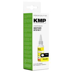 KMP Ink refill náhradní Brother BTD180Y kompatibilní žlutá 50 ml 1555,0009 1555,0009